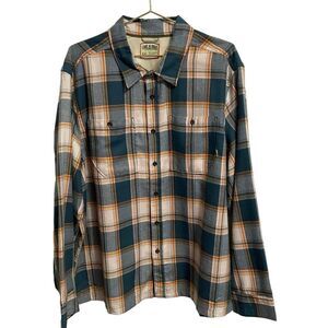 Lake & Trail Flannel Button Down Shirt Size XXL